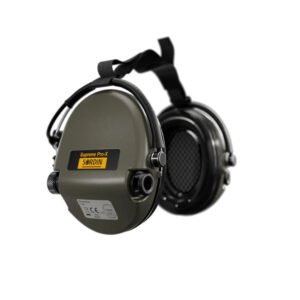 Навушники активні - Sordin Supreme Pro X з заднім тримачем. 4 режими. Зелений