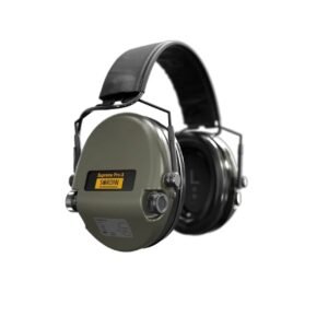 Навушники активні - Sordin Supreme Pro-X SFA з шкіряним оголів’ям. Green